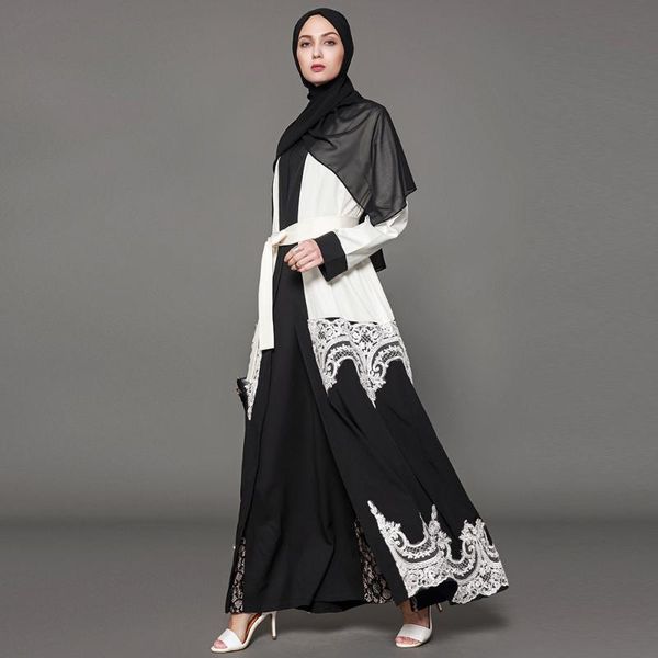 women's trench coats lugentolo women coat summer plus size 5xl balck white fashion lace stitching loose cardigan national arab muslim, Tan;black
women's trench coats lugentolo women coat summer plus size 5xl balck white fashion lace stitching loose cardigan national arab muslim, Tan;black