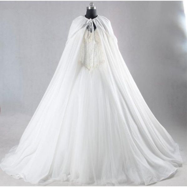 wraps & jackets 2.5 meters length simple chiffon women wedding cape with hood ivory white bolero jacket wrap long marriage accessories
wraps & jackets 2.5 meters length simple chiffon women wedding cape with hood ivory white bolero jacket wrap long marriage accessories