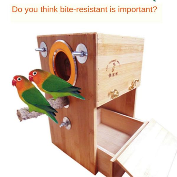 box vertical peony anti-bite bird nest anti-gnawing nest box tiger skin solid wood breeding incubator
box vertical peony anti-bite bird nest anti-gnawing nest box tiger skin solid wood breeding incubator