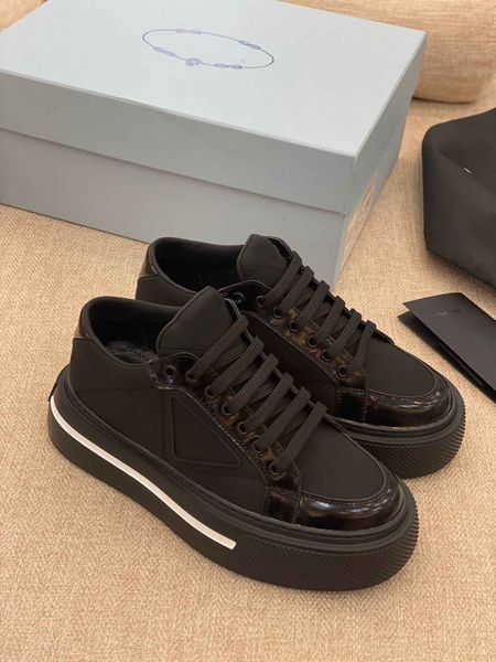 macro re-nylon brushed leather women sneakers shoes luxury popular brands lightweight sole rubber triangle skateboard walking outdoor traine, Black
macro re-nylon brushed leather women sneakers shoes luxury popular brands lightweight sole rubber triangle skateboard walking outdoor traine, Black