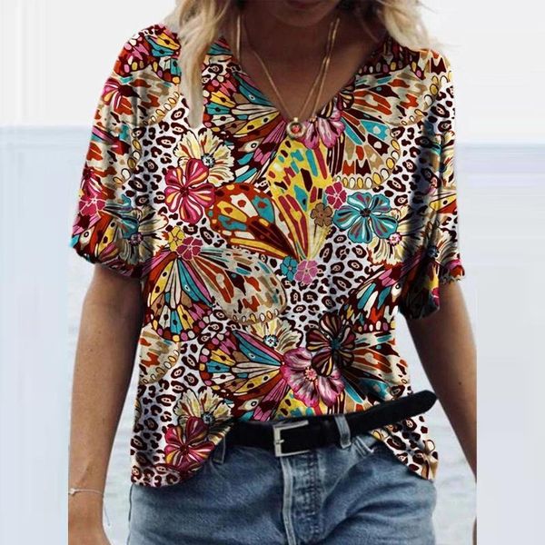 women's t-shirt women tshirt plus size flower print ladies cotton v neck short sleeve tees summer t shirt 2021 #t4g, White
women's t-shirt women tshirt plus size flower print ladies cotton v neck short sleeve tees summer t shirt 2021 #t4g, White