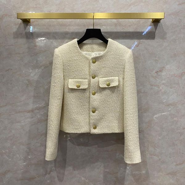 women's jackets korean style o-neck tweed coat designer elegant b170, Black;brown
women's jackets korean style o-neck tweed coat designer elegant b170, Black;brown