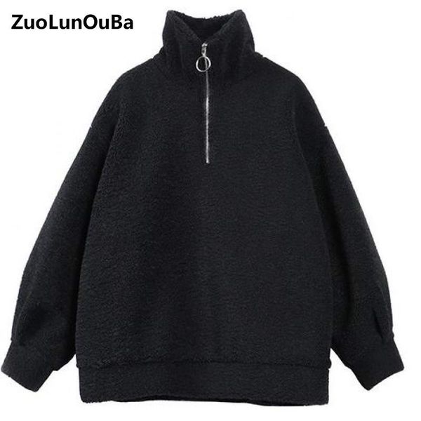 women's hoodies & sweatshirts 2021 winter loose korean version of thick plus velvet women sweatshirt turtleneck soft and warm lamb plus, Black
women's hoodies & sweatshirts 2021 winter loose korean version of thick plus velvet women sweatshirt turtleneck soft and warm lamb plus, Black
