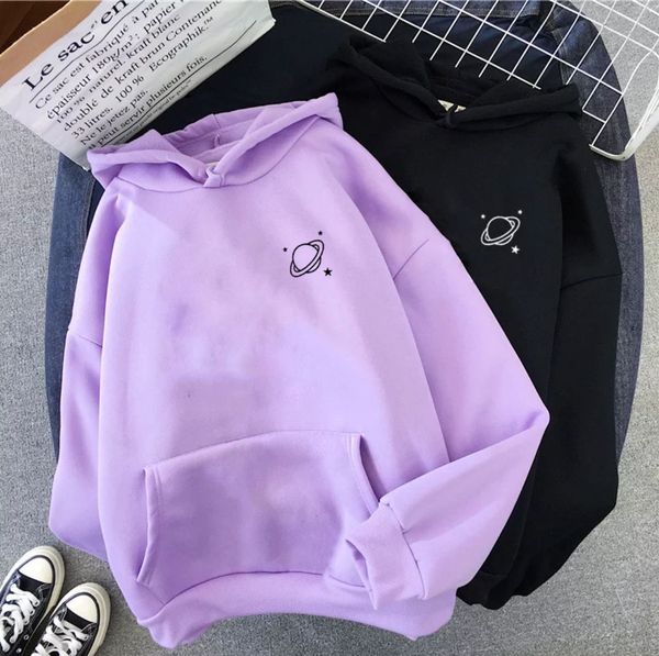 european and american earth star pattern printed velvet hoodie hoodie women's autumn winter blouse loose large size, Black
european and american earth star pattern printed velvet hoodie hoodie women's autumn winter blouse loose large size, Black