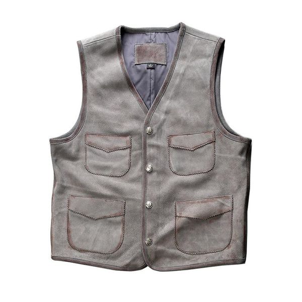 men's leather & faux 2012 super offer read description asian size quality vest sheep mens skin 4 colours, Black
men's leather & faux 2012 super offer read description asian size quality vest sheep mens skin 4 colours, Black