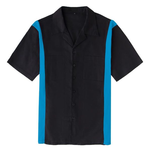 men's casual shirts retro vintage black rockabilly shirt 2021 design short sleeve cotton plus size men mens summer, White;black
men's casual shirts retro vintage black rockabilly shirt 2021 design short sleeve cotton plus size men mens summer, White;black