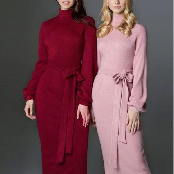 women elegant dress long sleeve solid round neck slim long sleeve club evening party dress party casual vestido, Black;gray
women elegant dress long sleeve solid round neck slim long sleeve club evening party dress party casual vestido, Black;gray