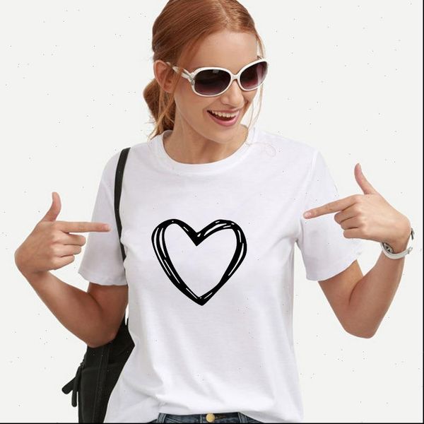 heart shaped printed t shirt ladies short sleeved o neck casual t shirt summer ladies t shirt camisetas mujer drop shipping, White
heart shaped printed t shirt ladies short sleeved o neck casual t shirt summer ladies t shirt camisetas mujer drop shipping, White