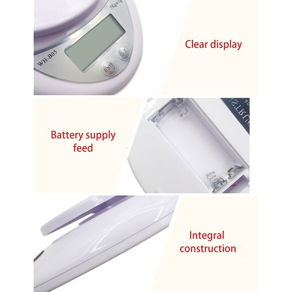 5kg/1g portable digital scale led electronic scales postal food balance measuring weight kitchen led electronic scales
5kg/1g portable digital scale led electronic scales postal food balance measuring weight kitchen led electronic scales
