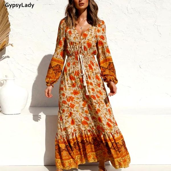 casual dresses gypsylady yellow vintage floral maxi dress autumn boho women print long hippie ethnic tassels girl holiday clothes, Black;gray
casual dresses gypsylady yellow vintage floral maxi dress autumn boho women print long hippie ethnic tassels girl holiday clothes, Black;gray