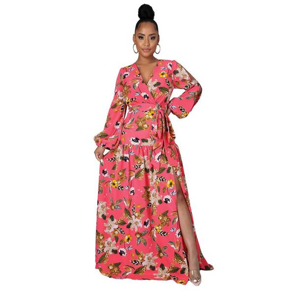 casual dresses women v neck full sleeve beach boho summer dress ladies side split vestidos longo, Black;gray
casual dresses women v neck full sleeve beach boho summer dress ladies side split vestidos longo, Black;gray