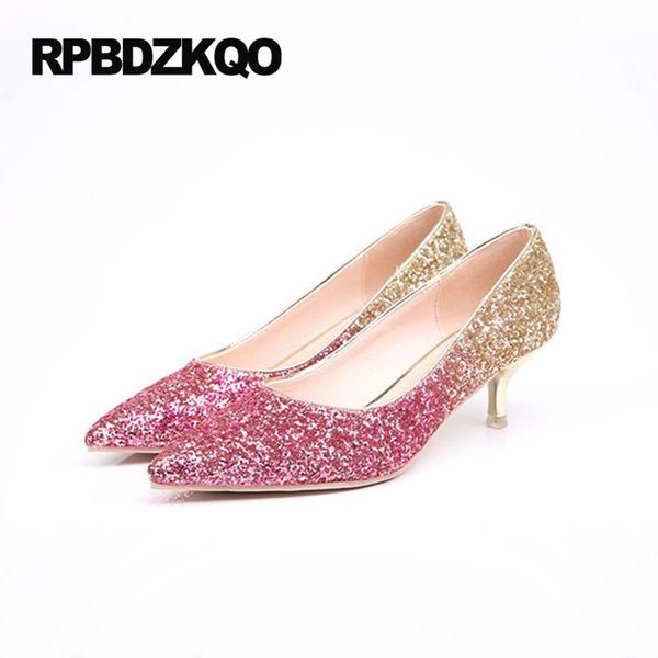 dress shoes custom wedding and prom party low kitten high heel wine red silver gold glitter pointed toe women pumps 5cm 2021 big size, Black
dress shoes custom wedding and prom party low kitten high heel wine red silver gold glitter pointed toe women pumps 5cm 2021 big size, Black
