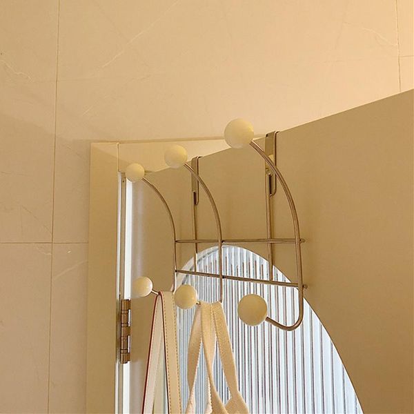 hooks & rails korean style cream color metal clothes hat holder three over door home kids room nursery decoration
hooks & rails korean style cream color metal clothes hat holder three over door home kids room nursery decoration