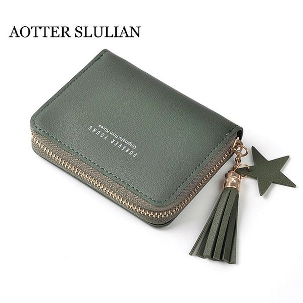 wallets female purse zipper money clip bag card holder tassels ladies small pu leather wallet stylish short women cute coin bags, Red;black
wallets female purse zipper money clip bag card holder tassels ladies small pu leather wallet stylish short women cute coin bags, Red;black