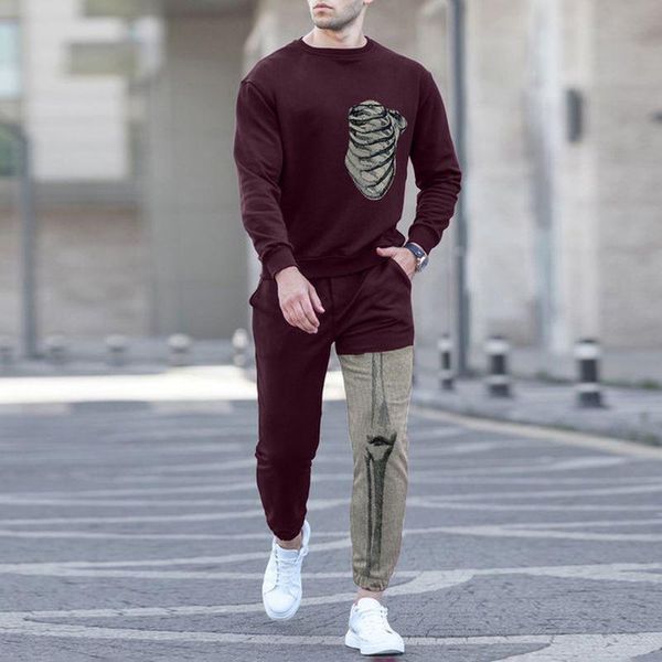 jogging clothing autumn men's long sleeved trousers leisure style polyester 2021 multicolor sweater trend printing fashion two-piece se, Black;red
jogging clothing autumn men's long sleeved trousers leisure style polyester 2021 multicolor sweater trend printing fashion two-piece se, Black;red