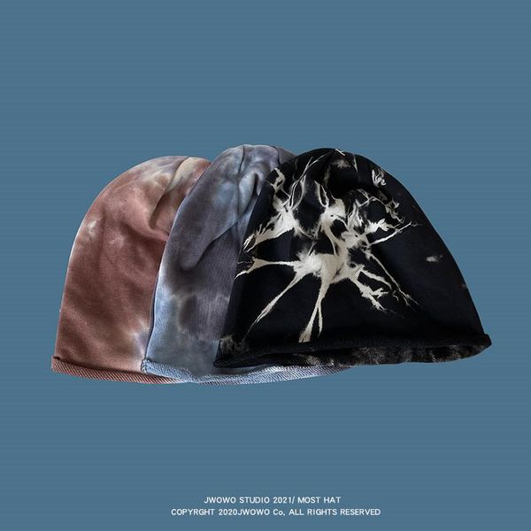 beanie/skull caps fashion tie dye pile hat spring and autumn thin knitted pullover minority versatile personality beanies women's, Blue;gray
beanie/skull caps fashion tie dye pile hat spring and autumn thin knitted pullover minority versatile personality beanies women's, Blue;gray