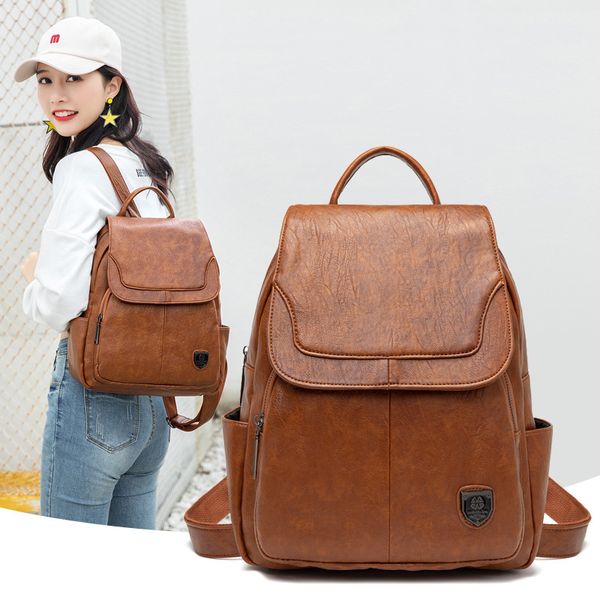 2021 spring new korean schoolbag spicy mother women's large capacity backpack easy to build fashion bag women
2021 spring new korean schoolbag spicy mother women's large capacity backpack easy to build fashion bag women