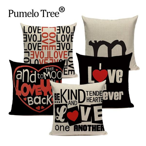 cushion/decorative pillow nordic design linen red black and white statement almofadas cojines 45cmx45cm square home decorative printed cushi
cushion/decorative pillow nordic design linen red black and white statement almofadas cojines 45cmx45cm square home decorative printed cushi