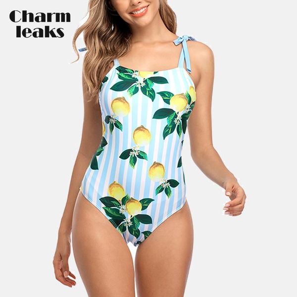 charmleaks one-piece swimsuit women's lemon striped bandage backless swimwear fashion monokini bathing suit
charmleaks one-piece swimsuit women's lemon striped bandage backless swimwear fashion monokini bathing suit