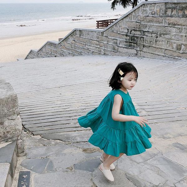 girl's dresses celveroso summer 2021 kids for girls casual wear girl dress children boutique clothing cotton vest, Red;yellow
girl's dresses celveroso summer 2021 kids for girls casual wear girl dress children boutique clothing cotton vest, Red;yellow
