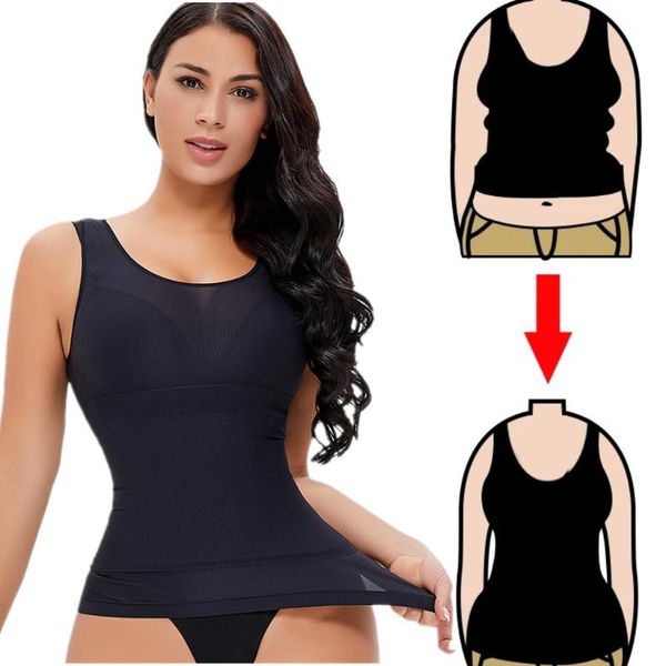 women's shapers plus size elastic woven tank women body shaper removable underwear slimming vest waist corset for shapewear, Black;white
women's shapers plus size elastic woven tank women body shaper removable underwear slimming vest waist corset for shapewear, Black;white