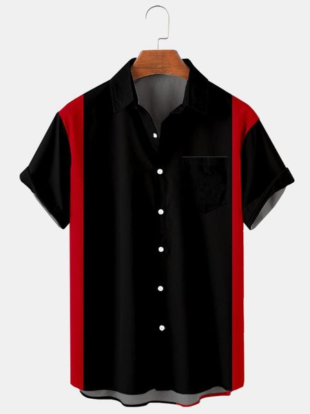 men's casual shirts 2021 cross color contrast stripe 3d digital printing trend loose short-sleeved shirt top, White;black
men's casual shirts 2021 cross color contrast stripe 3d digital printing trend loose short-sleeved shirt top, White;black