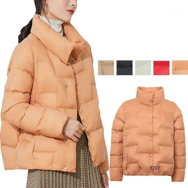 women's down & parkas women short 90% white duck jacket female loose ultra light stand-up collar windproof casual puffer outwea, Black
women's down & parkas women short 90% white duck jacket female loose ultra light stand-up collar windproof casual puffer outwea, Black