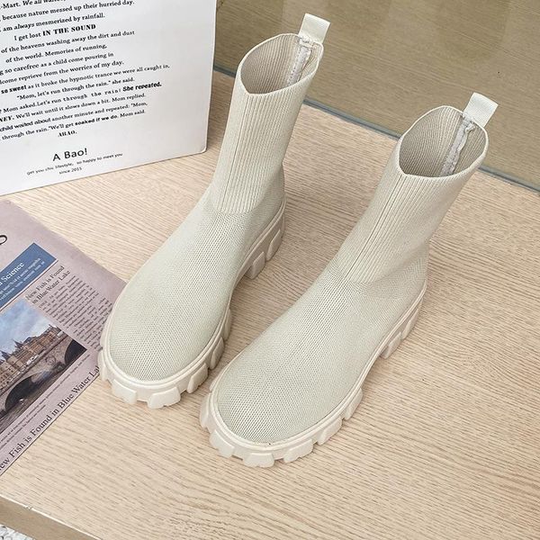 boots 2021 autumn winter couple socks shoes women thick-soled casual large size net red knitted short botas de mujer, Black
boots 2021 autumn winter couple socks shoes women thick-soled casual large size net red knitted short botas de mujer, Black