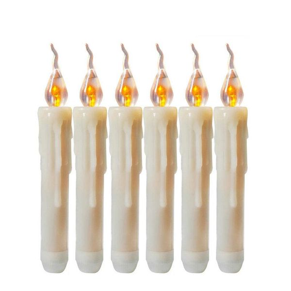 strings set of 6 led taper battery operate flameless candle lamp dipped flickering electric pillar candles wedding xmas home party-amber
strings set of 6 led taper battery operate flameless candle lamp dipped flickering electric pillar candles wedding xmas home party-amber