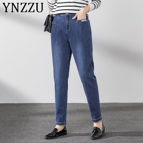 women's jeans ynzzu vintage high waist woman 2021 blue casual femme denim harem pants female loose trousers plus size ab218
women's jeans ynzzu vintage high waist woman 2021 blue casual femme denim harem pants female loose trousers plus size ab218