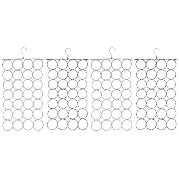 hangers & racks 4 pcs 28 loops scarf ties storage rack eco-friendly shawl holder
hangers & racks 4 pcs 28 loops scarf ties storage rack eco-friendly shawl holder