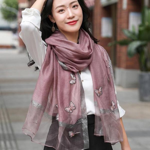 scarves stereoscopic butterfly chiffon women summer scarf rayon thin shawl wraps foulard flower hijab stoles fashion accessories, Blue;gray
scarves stereoscopic butterfly chiffon women summer scarf rayon thin shawl wraps foulard flower hijab stoles fashion accessories, Blue;gray