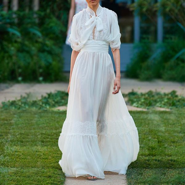 new runway 2021 vintage elegant bow pleated long white lace patchwork maxi es for women k5lu, Black;gray
new runway 2021 vintage elegant bow pleated long white lace patchwork maxi es for women k5lu, Black;gray