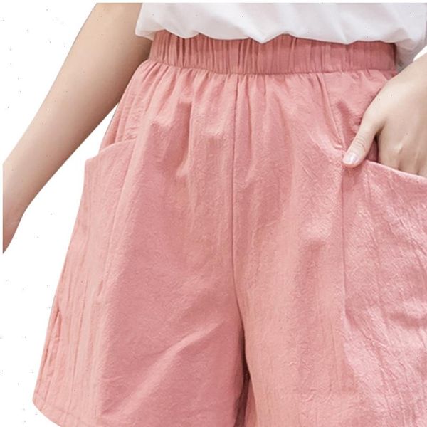 h30 women summer flax shorts cotton and linen shorts high waist ladys loose and comfortable girls casual garments, White;black
h30 women summer flax shorts cotton and linen shorts high waist ladys loose and comfortable girls casual garments, White;black