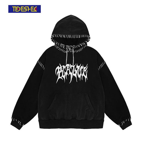 men's sweaters sweatshirt hoodies hand-stitched design gothic print hoodie men sweatshirts women streetwear autumn oversized boy, White;black
men's sweaters sweatshirt hoodies hand-stitched design gothic print hoodie men sweatshirts women streetwear autumn oversized boy, White;black
