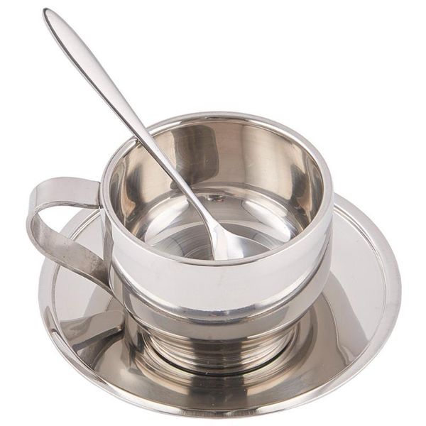 150ml bpa insulated brife auto milk coffee cup double wall stainless steel travel handle mug with spoon and dish plate
150ml bpa insulated brife auto milk coffee cup double wall stainless steel travel handle mug with spoon and dish plate