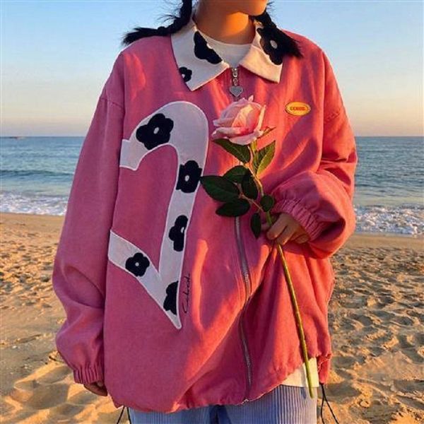 women's jackets corduroy jacket women korean sweet casual lapel zipper cardigan streetwear autumn winter punk style harajuku oversize o, Black;brown
women's jackets corduroy jacket women korean sweet casual lapel zipper cardigan streetwear autumn winter punk style harajuku oversize o, Black;brown