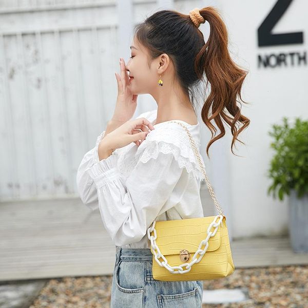 evening bags personality retro female bag plastic chain portable lock buckle square shoulder diagonal crocodile pattern purse for women
evening bags personality retro female bag plastic chain portable lock buckle square shoulder diagonal crocodile pattern purse for women