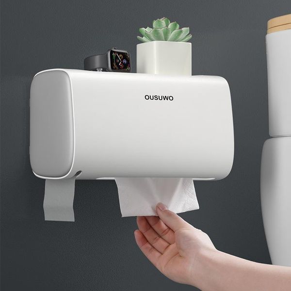 toilet paper holders ousuwo bathroom double shelf tissue box household non-punching creative waterproof roll storage organizer
toilet paper holders ousuwo bathroom double shelf tissue box household non-punching creative waterproof roll storage organizer