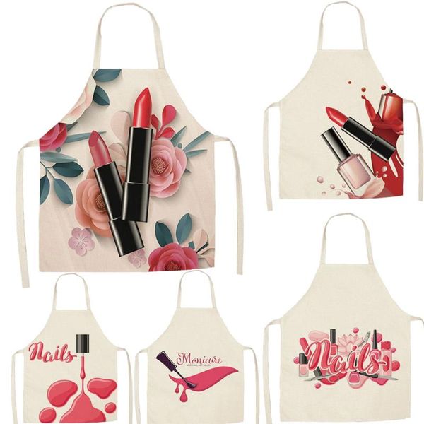 cosmetic pattern cotton linen sleeveless apron kitchen aprons women home cooking baking waist bib pina garden apron 55*68cm
cosmetic pattern cotton linen sleeveless apron kitchen aprons women home cooking baking waist bib pina garden apron 55*68cm