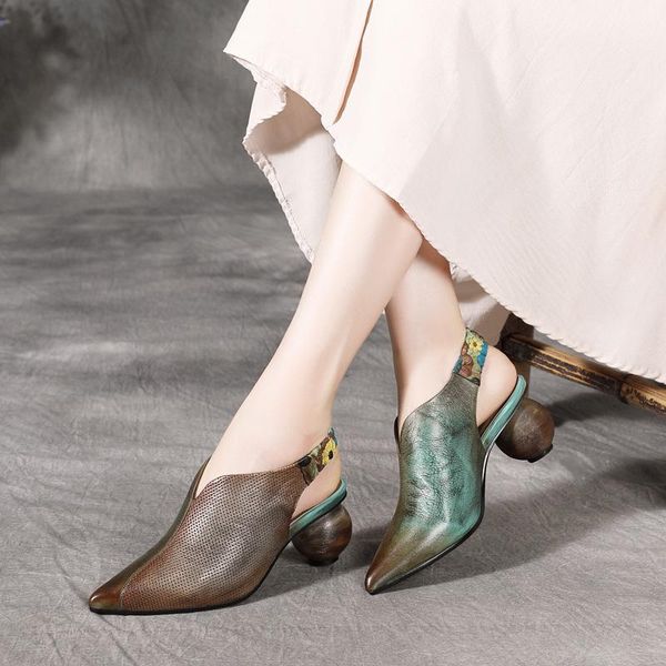 sandals boutique recommendation 2021 high heels fashion mid-heel hollow solid color cowhide breathable women's pointed shoes, Black
sandals boutique recommendation 2021 high heels fashion mid-heel hollow solid color cowhide breathable women's pointed shoes, Black