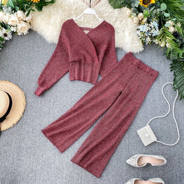 2021 Female Autumn New Fashion with Stripe v Batwing Short Sleeve Long Pants Loose Leg Conjunction of Two Rc350 Ebfc, Gray
2021 Female Autumn New Fashion with Stripe v Batwing Short Sleeve Long Pants Loose Leg Conjunction of Two Rc350 Ebfc, Gray