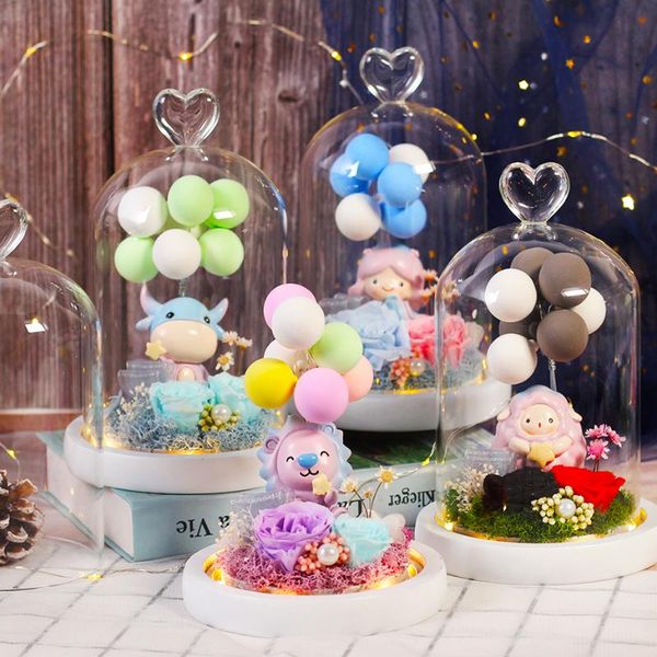 romantic twelve constellation immortal flower hand-preserved real rose glass cover immortal flower valentine's day gift
romantic twelve constellation immortal flower hand-preserved real rose glass cover immortal flower valentine's day gift