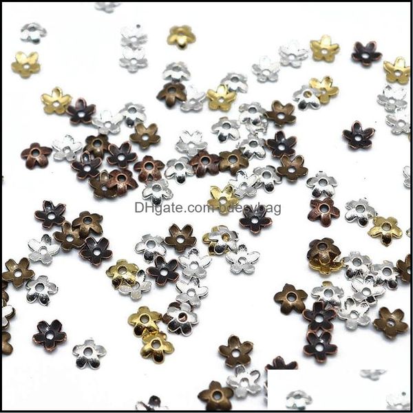 other & components jewelryother 6mm 100/200pcs small flower spacer beads cap zinc alloy glossy end caps pattern bead sier plated for jewelry, Slivery;golden
other & components jewelryother 6mm 100/200pcs small flower spacer beads cap zinc alloy glossy end caps pattern bead sier plated for jewelry, Slivery;golden