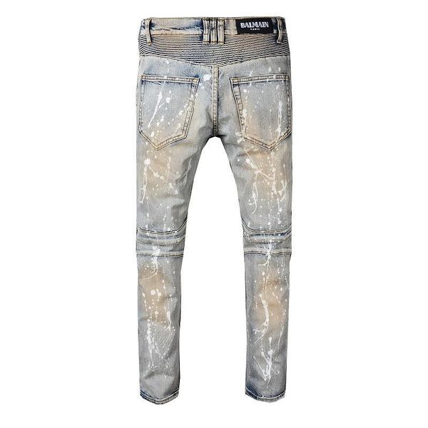 biker soldier clothing slim straight jeans man white with hop designer denim pants jeans hip mens motorcycle pocket caaml, Black
biker soldier clothing slim straight jeans man white with hop designer denim pants jeans hip mens motorcycle pocket caaml, Black