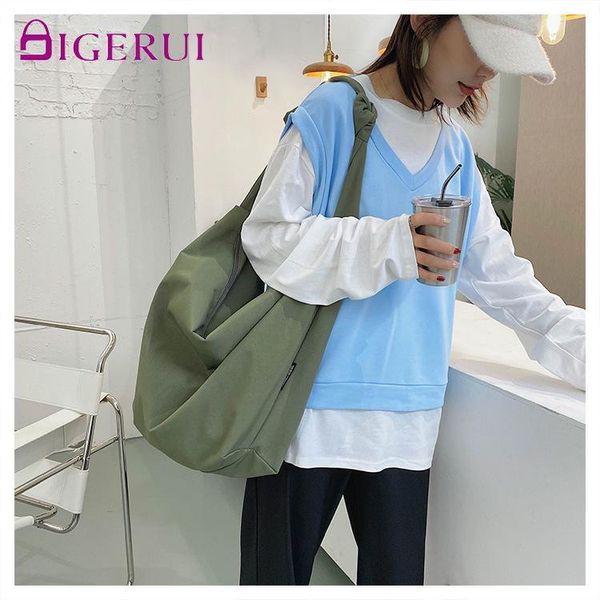 shoulder bags digerui 2021 canvas totes women casual wild ladies handbags solid color bag simple female messenger
shoulder bags digerui 2021 canvas totes women casual wild ladies handbags solid color bag simple female messenger