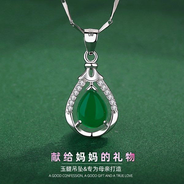 jewelry highly quality women party wedding lovers gifts925 sterling silver green chalcedony necklace for
jewelry highly quality women party wedding lovers gifts925 sterling silver green chalcedony necklace for