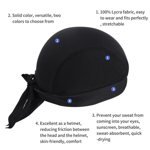 west biking summer cycling cap quick dry breathable head scarf bandana sport running anti-uv pirate head scarf headwear bike cap, Black
west biking summer cycling cap quick dry breathable head scarf bandana sport running anti-uv pirate head scarf headwear bike cap, Black