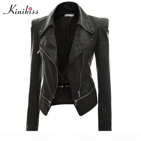 wholesale-kinikiss fashion women short black leather jacket coat autumn steampunk motorcycle faux leather jacket female gothic coat, Black;brown
wholesale-kinikiss fashion women short black leather jacket coat autumn steampunk motorcycle faux leather jacket female gothic coat, Black;brown