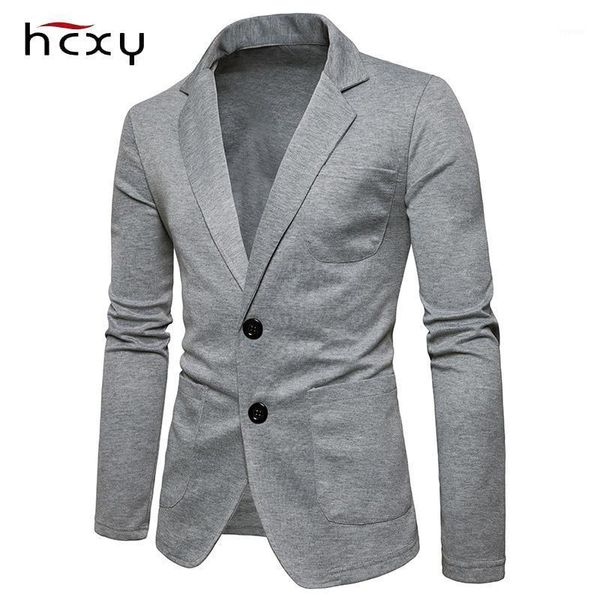 men's suits & blazers hcxy autumn fashion suit jacket mens casual solid color blazer coat slim fit male masculino s-xxl, White;black
men's suits & blazers hcxy autumn fashion suit jacket mens casual solid color blazer coat slim fit male masculino s-xxl, White;black